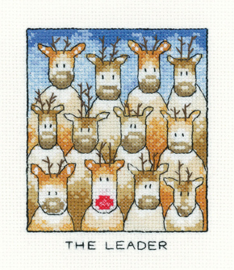 Borduurpakket The Leader - Heritage Crafts   hc-1536a