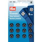 Prym Aannaaibare Drukknopen Zwart  9 mm  341 164