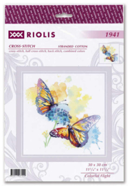Borduurpakket Colorful Flight - RIOLIS  ri-1941