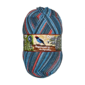 Opal Rainforest Regenwald 18 /  Blauw Rood 11200