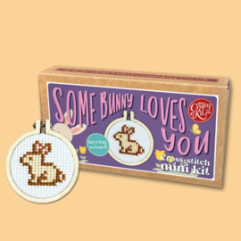 Borduurpakket Matchbox Some Bunny Loves You - ckc-mb-198