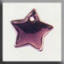 Glass Treasures Small Flat Star Amethyst - Mill Hill    mh-12292
