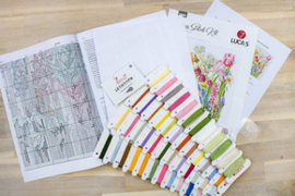 Borduurpakket March Bouquet - Luca-S  ls-b2388