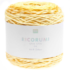 Ricorumi Spin Spin DK - 50g - 115m - geel - 002