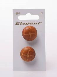 Knopen Elegant - Bruin / 897