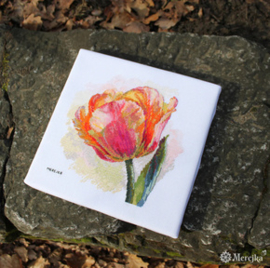 Borduurpakket Parrot Tulip - Merejka     mer-k248