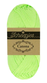Scheepjes Catona 50 gram / 107 Fresh Lime - geel groen