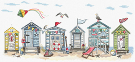 Borduurpatroon Seaside Cottages - Leti Stitch    leti-l410