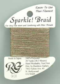 Sparkle Braid Mos Green - Rainbow Gallery     rg-sk38