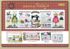 Borduurpatroon Sewing Room - Soda Stitch    so-g030