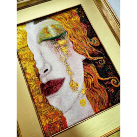 Borduurpakket Golden Tears After A. M. Zilberman's Painting  - RIOLIS   ri-2314