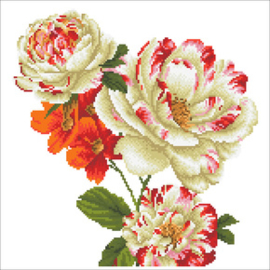 Diamond Dotz Camellia & Lilly Bouquet - Needleart World    nw-dd16-011