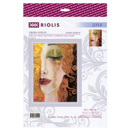 Borduurpakket Golden Tears After A. M. Zilberman's Painting  - RIOLIS   ri-2314