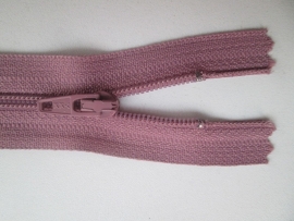 Ykk Nylon ritsen 10 t/m 60 cm Oud roze (069)