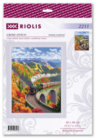 Borduurpakket Autumn Express - RIOLIS     ri-2211