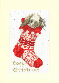Borduurpakket Hannah Dale - Cosy Christmas - Bothy Threads   bt-xmas57