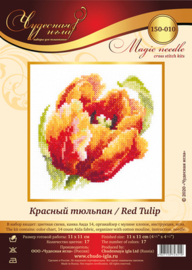 Borduurpakket Red Tulip - Chudo Igla    ci-150-010