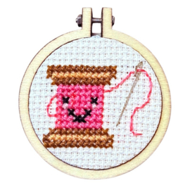 Borduurpakket Matchbox - My Resting Stitch Face! - ckc-mb-209