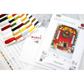 Borduurpakket Santa's Delivery - Luca-S     ls-bu5102