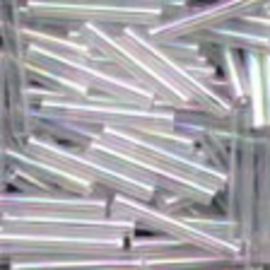 Large Bugle Beads Crystal - Mill Hill   mh-90161