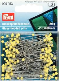 Prym glaskopspelden. 20 gram en extra lang  029 153