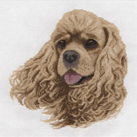 Borduurpakket Cocker Spaniel - PANNA    pan-1785-j