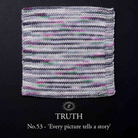Simy's Truth SOCK 53 Every picture tells a story  /  Grijs Groen