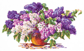 Borduurpakket Lilac Bouquet - Chudo Igla (Magic Needle)    ci-040-028