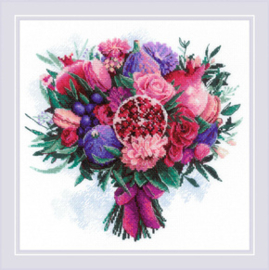 Borduurpakket Fruitful Bouquet - RIOLIS    ri-2230