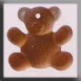 Glass Treasures Teddy Bear-Brown - Mill Hill    mh-12120