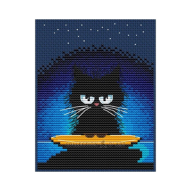 Borduurpakket Why Am I Black? - Collection d'Art     cda-bc8117