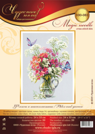 Borduurpakket Phlox and Yarrow - Chudo Igla    ci-100-081