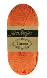 Scheepjes Catona 50 gram /  080 Marigold - Oranje