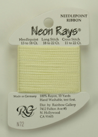 Neon Rays Pale Yellow - Rainbow Gallery    rg-n072