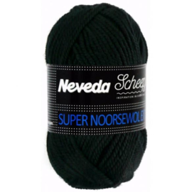 Super Noore Sokkenwol 0300 / Zwart