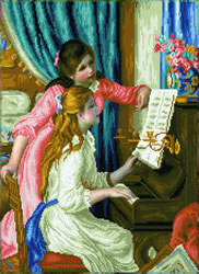 Diamond Dotz Girl's at the Piano (Renoir) - Needleart World    nw-dd12-034