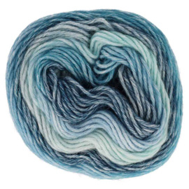 Stone washed flow XL Blauw 05 / Clam