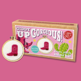 Borduurpakket Matchbox Giddy up Gorgeous - ckc-mb-139