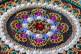 Kralen borduurpakket Mandala - Abris Art    aa-ab-691