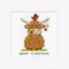 Borduurpakket Highland Card - Baubles - Heritage Crafts    hc-1828a