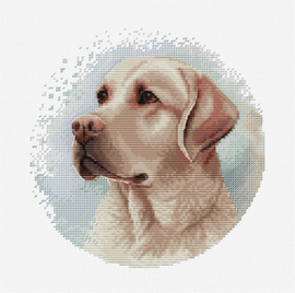 Borduurpakket The Labrador - Luca-S    ls-bc211