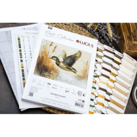 Petit Point borduurpakket Golden Flight - Luca-S     ls-g730