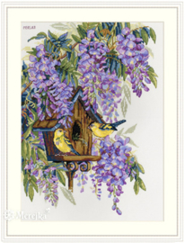 Borduurpakket Wisteria - Merejka    mer-k137