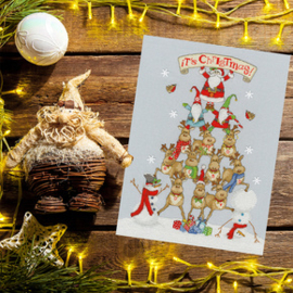 Borduurpakket Karen Tye Bentley - It's Christmas! - Bothy Threads   bt-xktb07