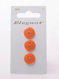 Knopen Elegant - Oranje / 385