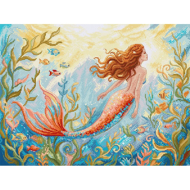 Borduurpakket Mermaid Dreams - Leti Stitch    leti-l9981