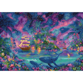 Borduurpakket Celestial Isles - Leti Stitch     leti-l9978