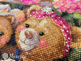 Borduurpakket Garden Friends - Merejka     mer-k265