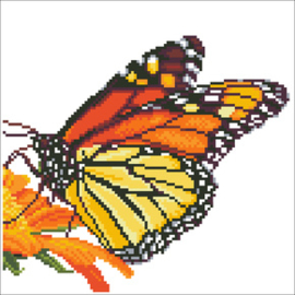 Diamond Art Monarch Butterfly - Leisure Arts    la-da02-50452