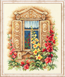 Borduurpakket Lovely Window - Chudo Igla (Magic Needle)    ci-074-002